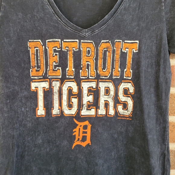 Detroit Tigers blue t-shirt - Picture 2 of 4